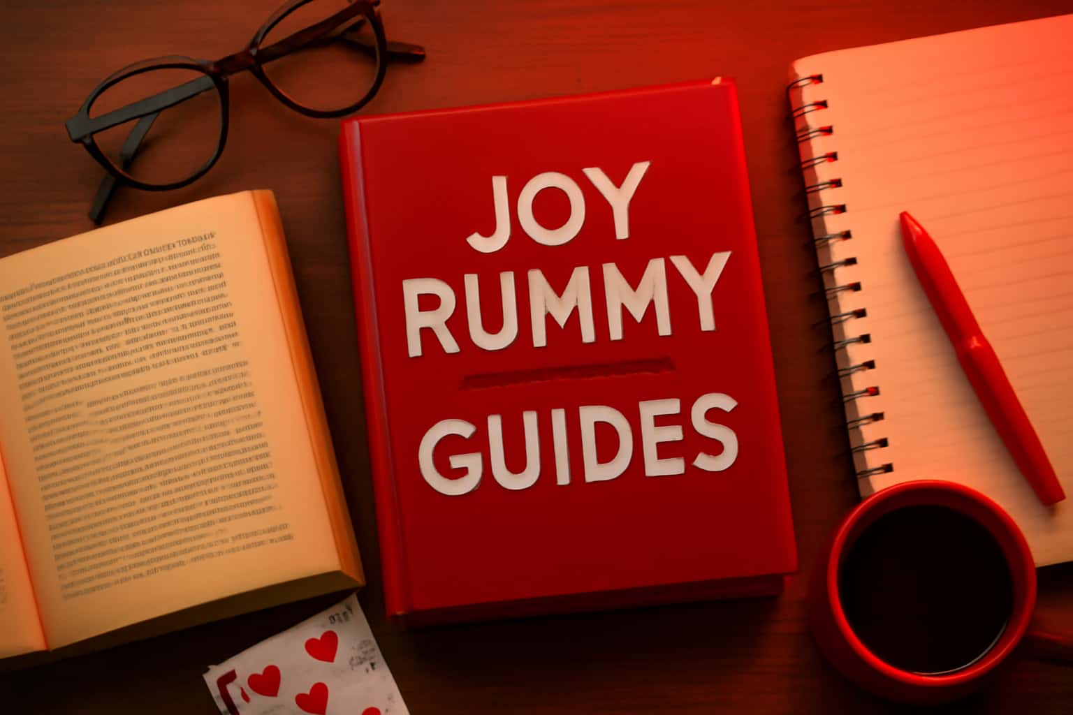 An informative depiction of Joy Rummy Guides with a professional design.