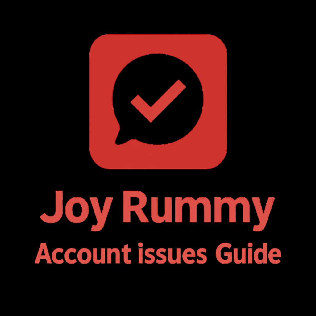 A badge symbolizing the Joy Rummy Account Issues Guide.