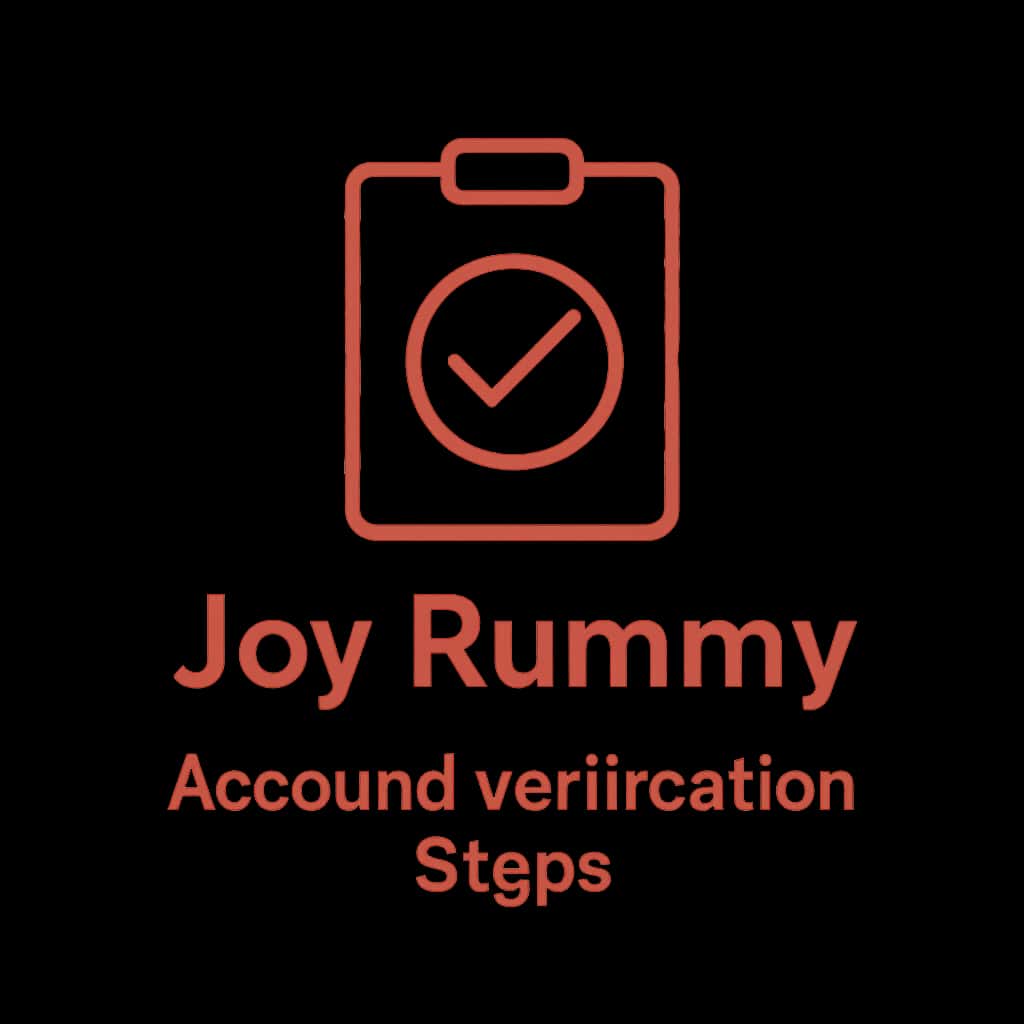 Icon representing Joy Rummy account verification guidance.