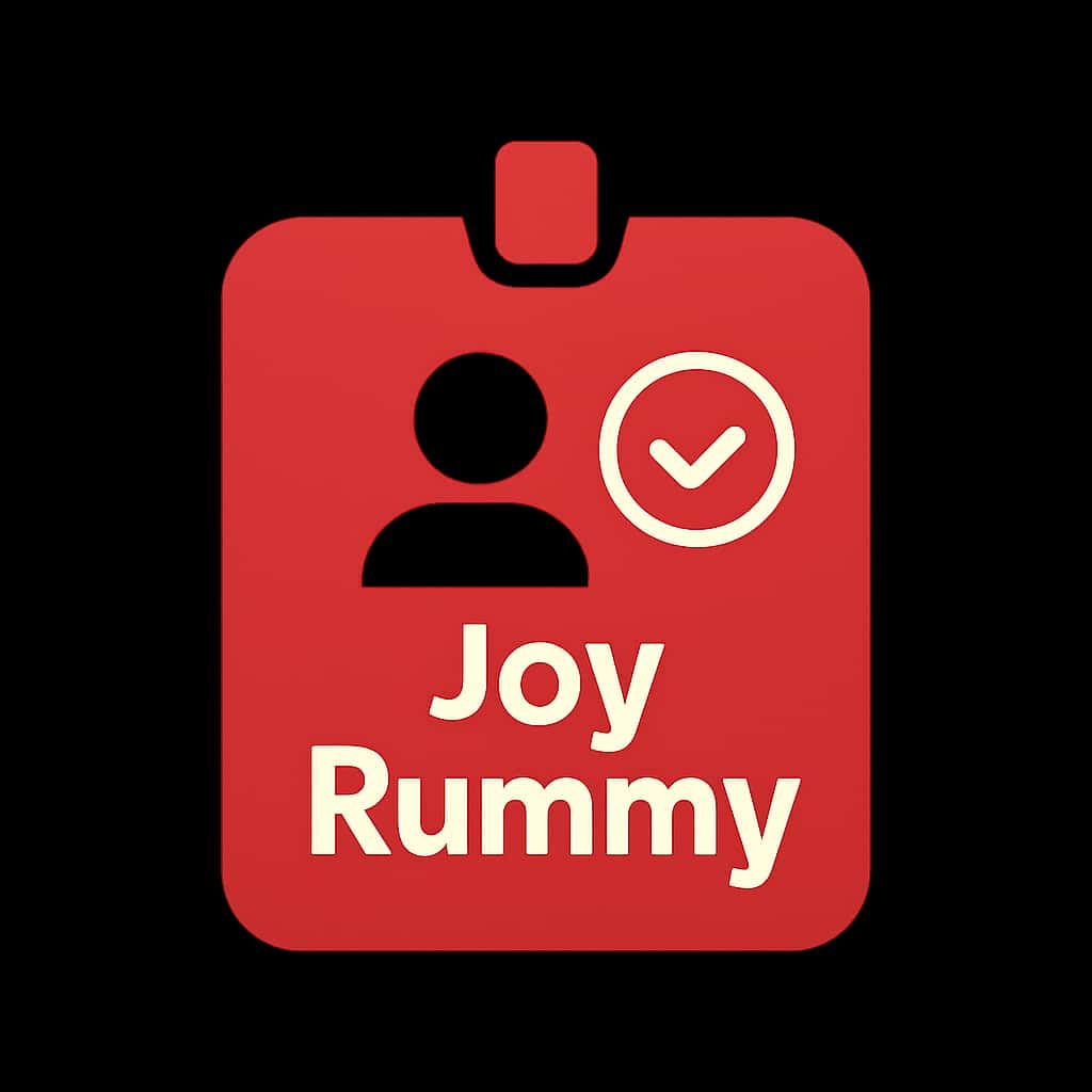 Icon representing Joy Rummy Identity Verification.