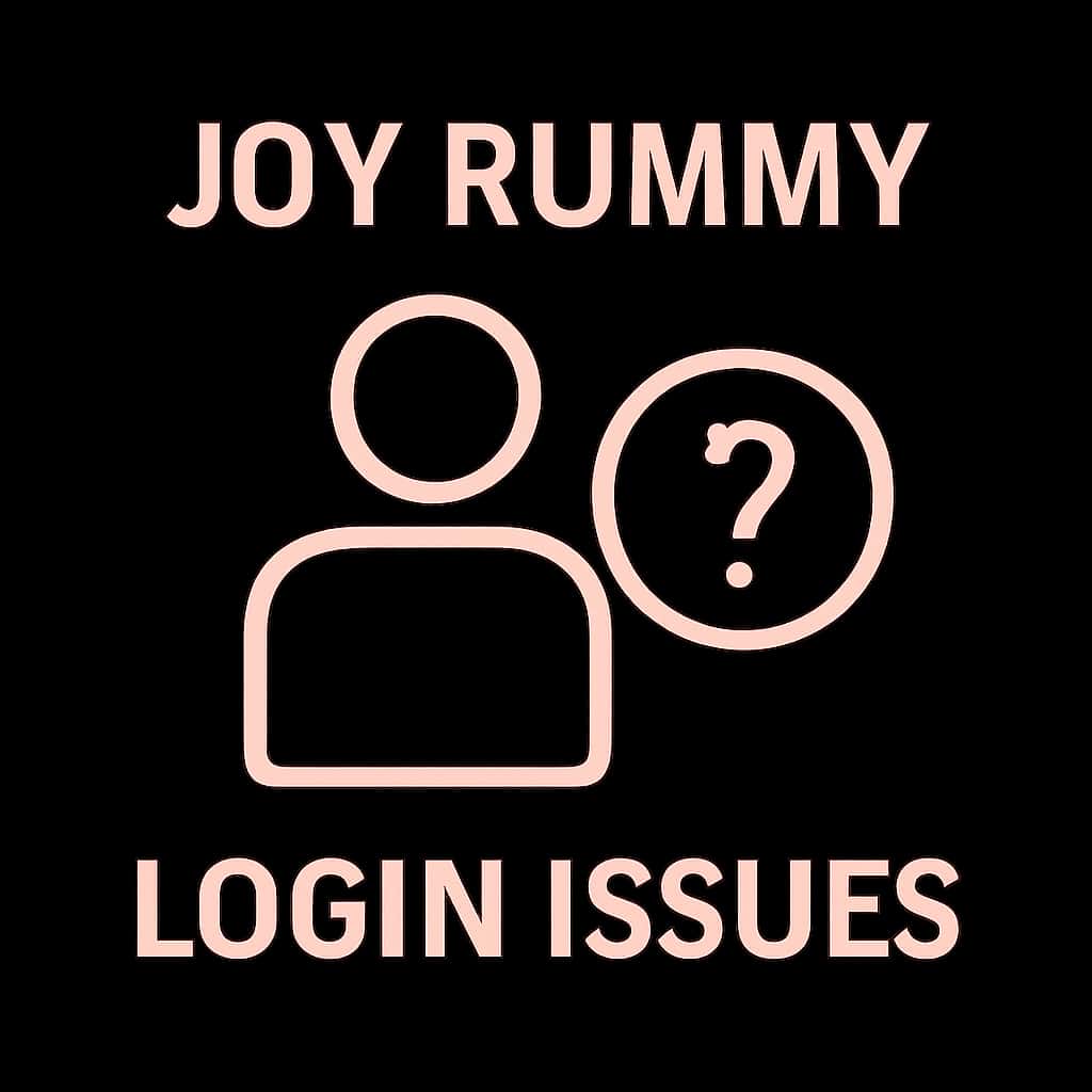 Icon representing help for Joy Rummy login issues.