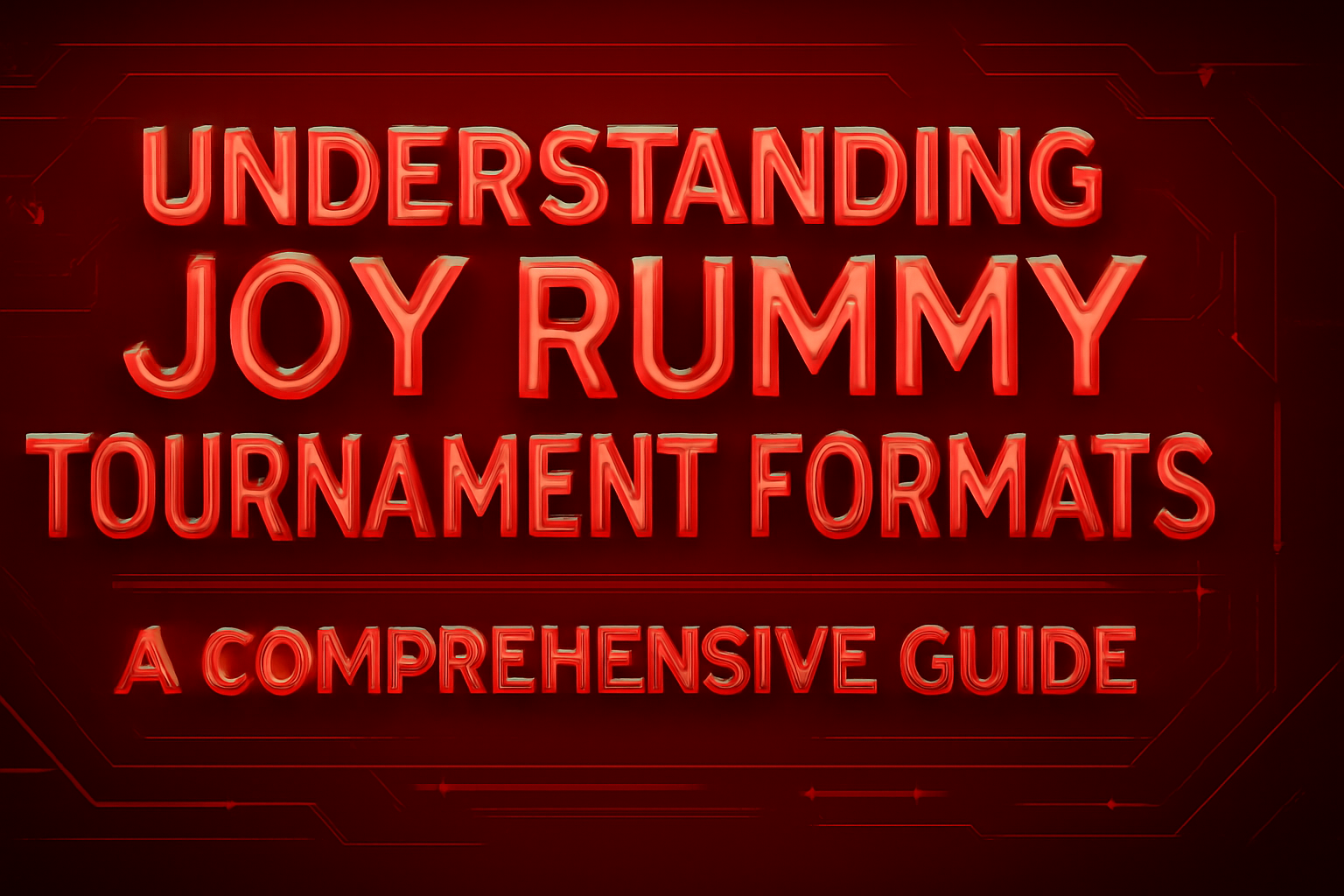 An informational visual representation of Joy Rummy Security Tips with a futuristic design.